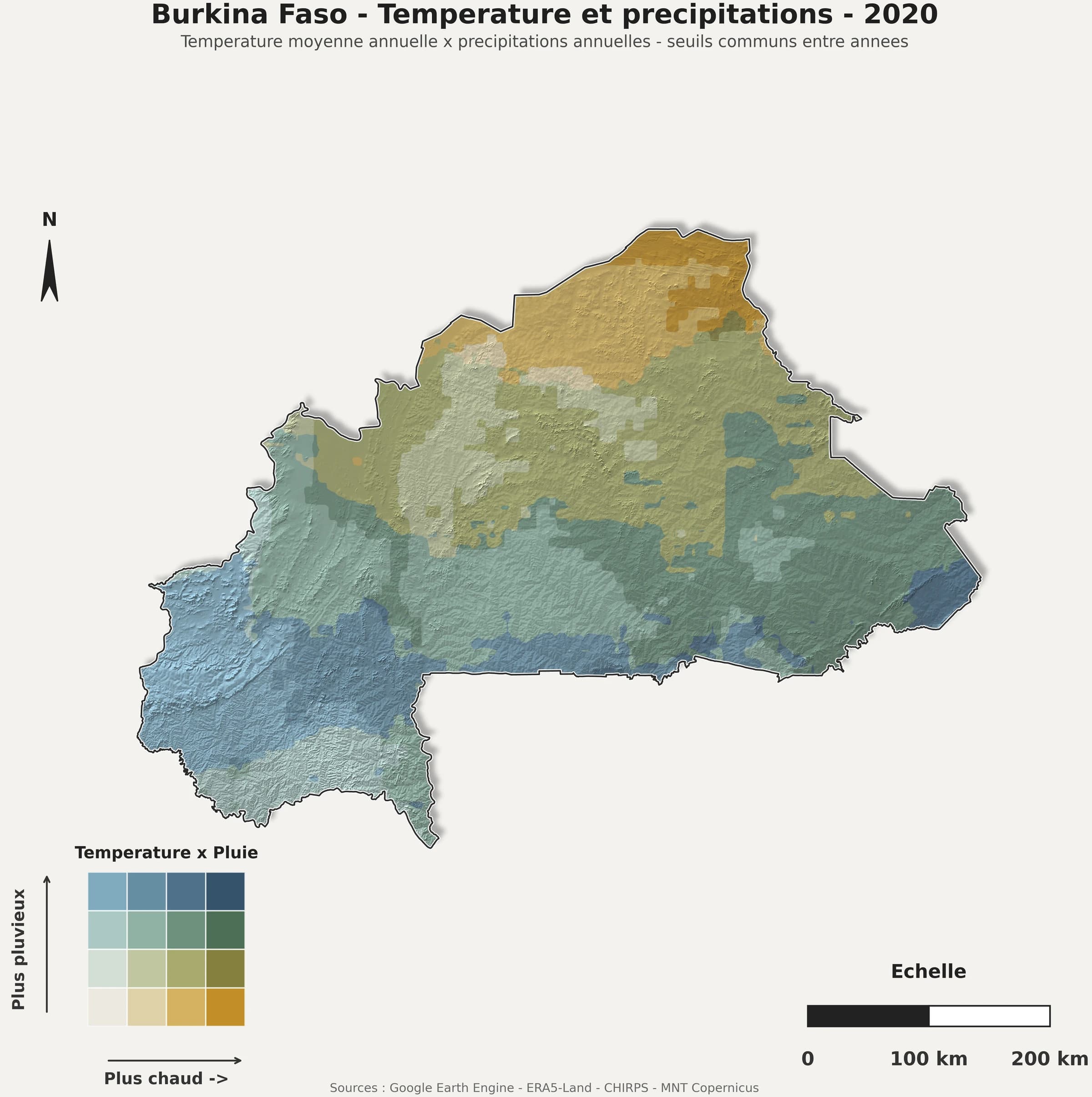 Situation hydroclimatique 2020 - Burkina Faso
